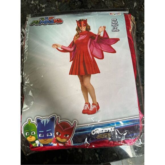 Owlette PJ Masks Womens Classic Costume Large 12-14 red - Picture 8 of 10